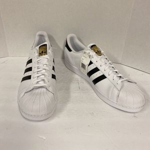 adidas Originals Men's Superstar Sneaker 19US - Wh
